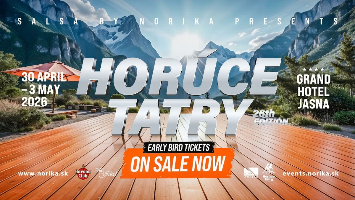 Vizuál tanečného festivalu Horúce Tatry v Jasnej.
