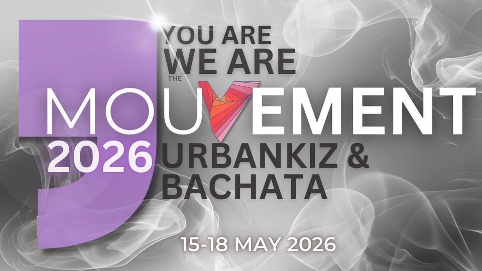 Oficiálny vizuál podujatia The Mouvement 2026 v Budapešti.
