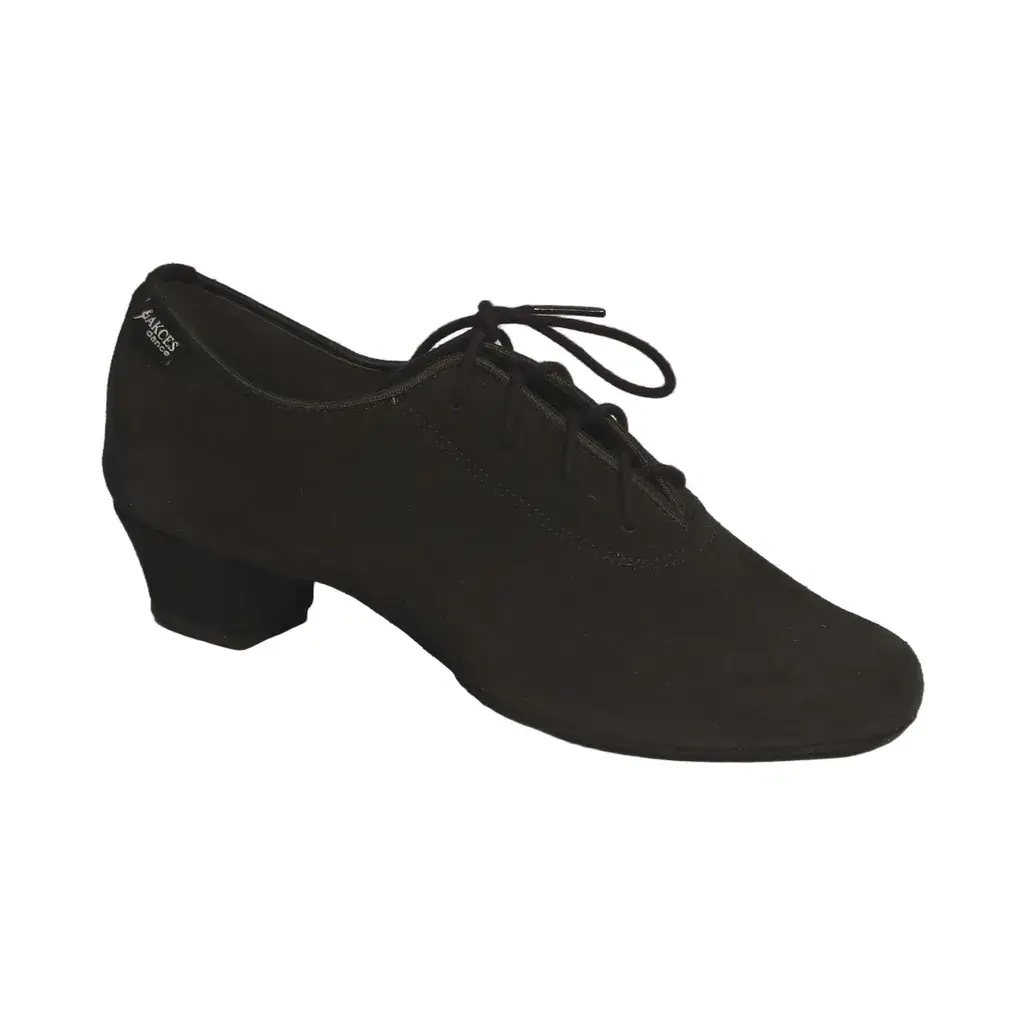 Akces CH-ML-01 Čierne – Chlapčenské latinsko-americké tanečné topánky (3,5 cm) 1 Akces CH-ML-01 Čierne – chlapčenské latinsko-americké tanečné topánky, podpätok 3,5 cm, pohľad z vonkajšej strany